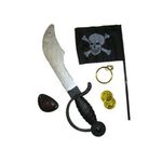 Set 6 accesorii model pirat pentru copii fotografia produsului
