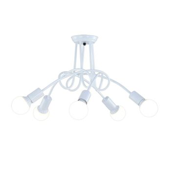 Lustra cu 5 pendule e27, 34 cm