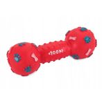 Jucarie chitaitoare pentru catei model haltera, 16.5 cm fotografia produsului