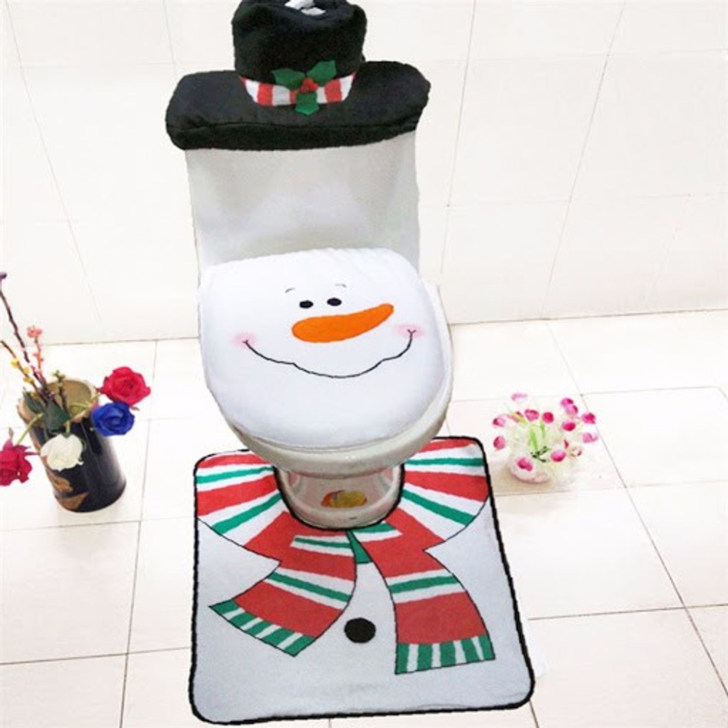 Set decoratiuni pentru baie, model Om de Zapada fotografia produsului View 3 L
