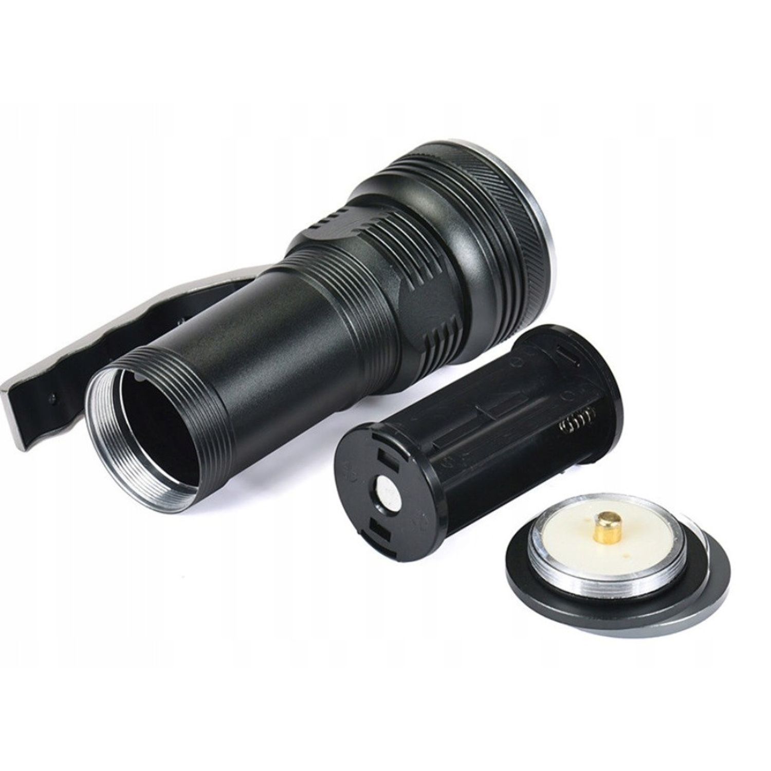 Lanterna cu maner si lumina LED Bailong XP-E W001, 3 moduri de iluminare fotografia produsului View 3 L