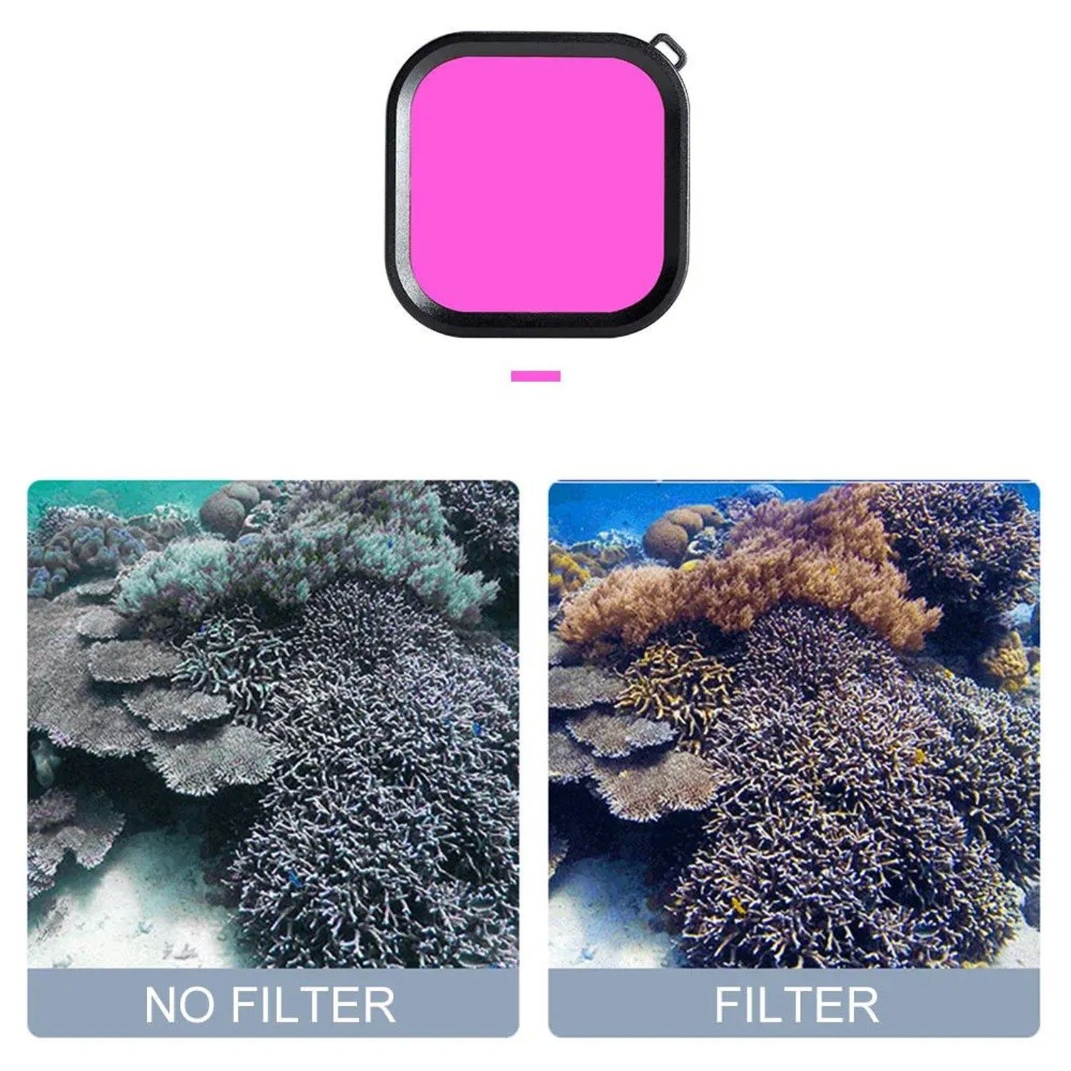 Filtru pentru GoPro, Gonga fotografia produsului View 3 L