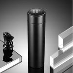 Termos inteligent cu afisaj LED si termometru, 500 ml, negru fotografia produsului View 2 S