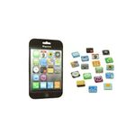Set 18 magneti de frigider model aplicatii iPhone, multicolor fotografia produsului