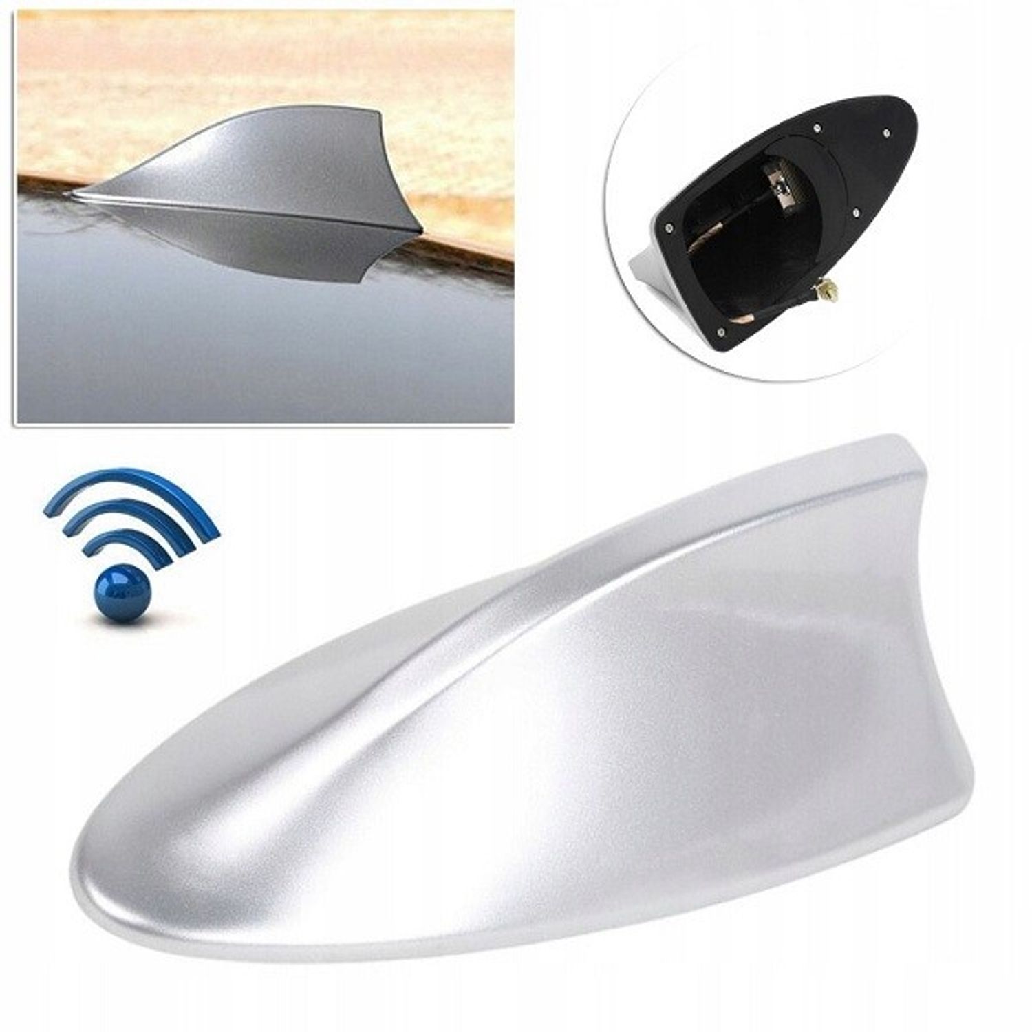 Antena auto, model coada de rechin, Gonga fotografia produsului View 3 L