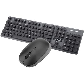 Kit mouse si tastatura wireless, n520, gonga
