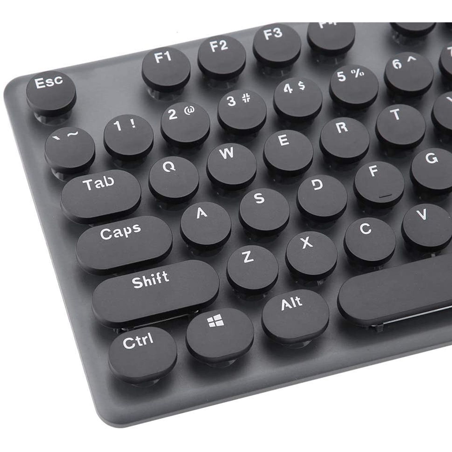 Kit mouse si tastatura wireless, N520, Gonga fotografia produsului View 3 L