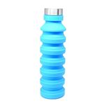 Termos pliabil din silicon, 470 ml, albastru fotografia produsului View 3 S