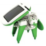 Jucarie robot solar pentru copii, 6 in 1, verde fotografia produsului View 2 S
