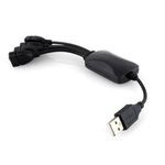 Hub USB 2.0 cu 4 porturi, negru fotografia produsului View 3 S