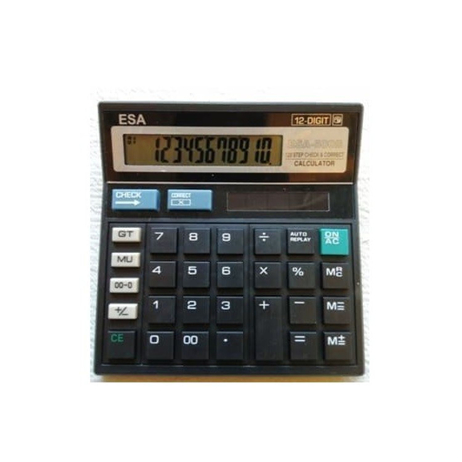 Calculator de birou, 12 Digit, negru fotografia produsului View 2 L