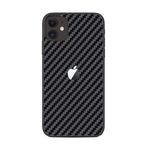 Sticker autoadeziv tip protectie pentru iPhone 11, negru fotografia produsului