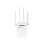 Amplificator Extender semnal Wi-Fi Pix-Link, 300Mbps, alb fotografia produsului