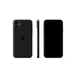 Sticker autoadeziv tip protectie pentru iPhone 11 Pro Max, negru fotografia produsului View 2 S