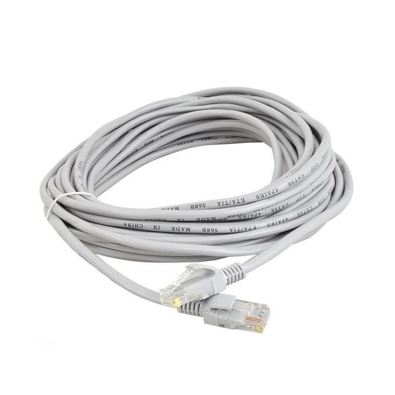 Cablu de Internet retea LAN, 40mm, 20m, gri fotografia produsului