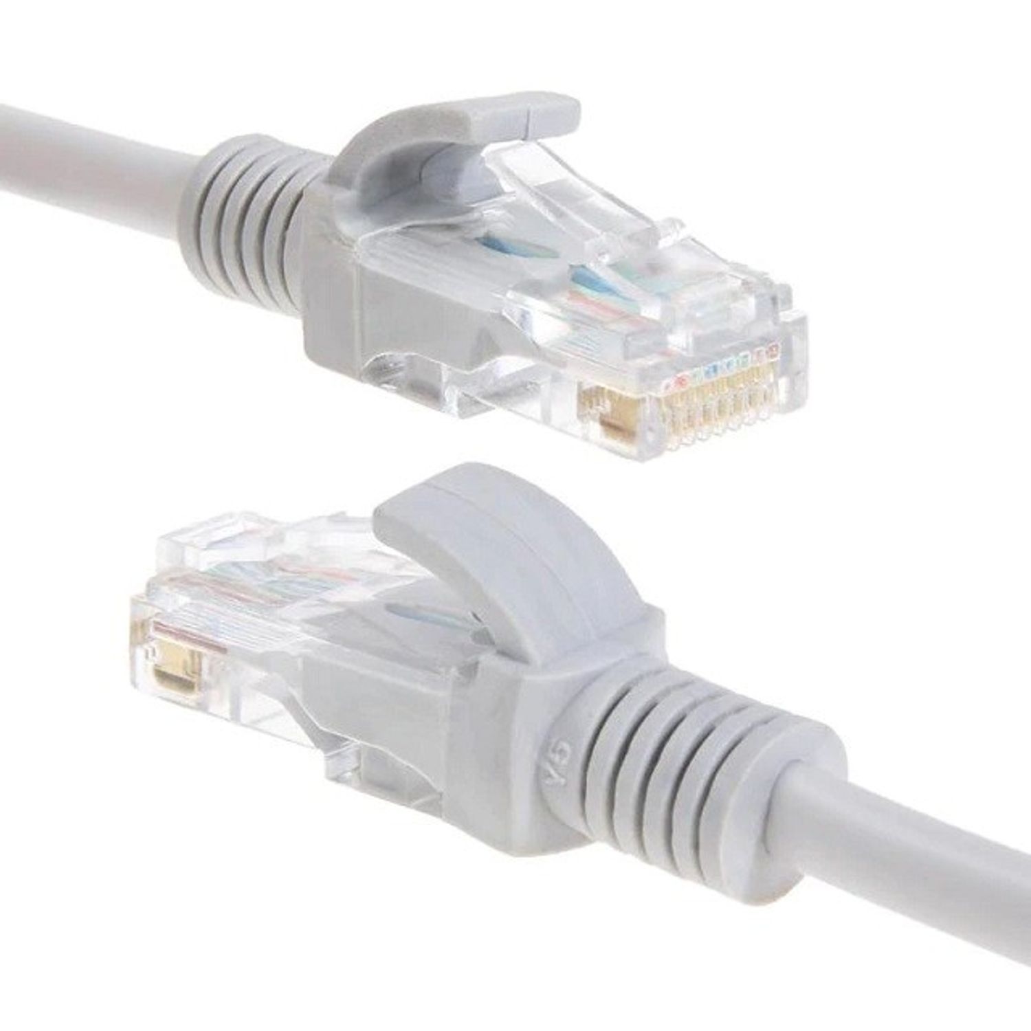Cablu de Internet retea LAN, 40mm, 20m, gri fotografia produsului View 3 L