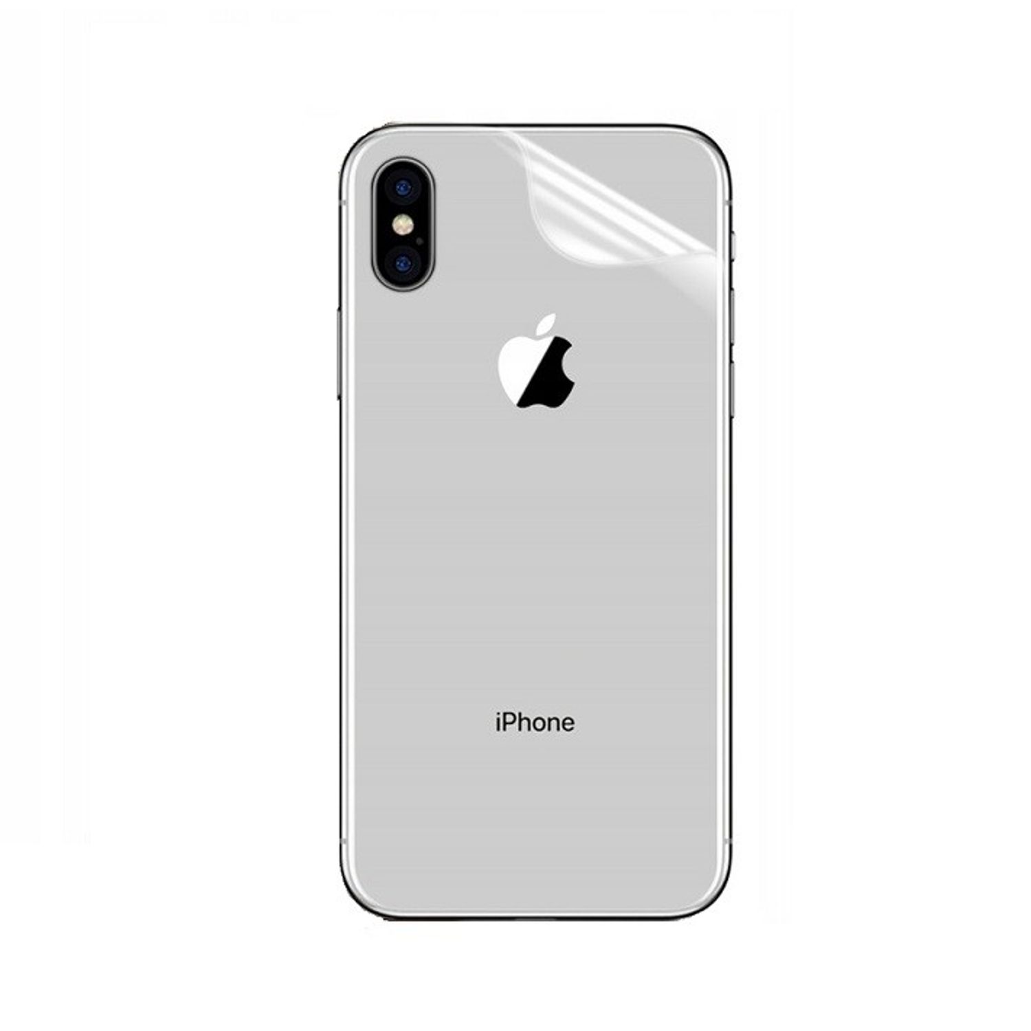 Sticker autoadeziv tip protectie pentru iPhone 11, transparent fotografia produsului