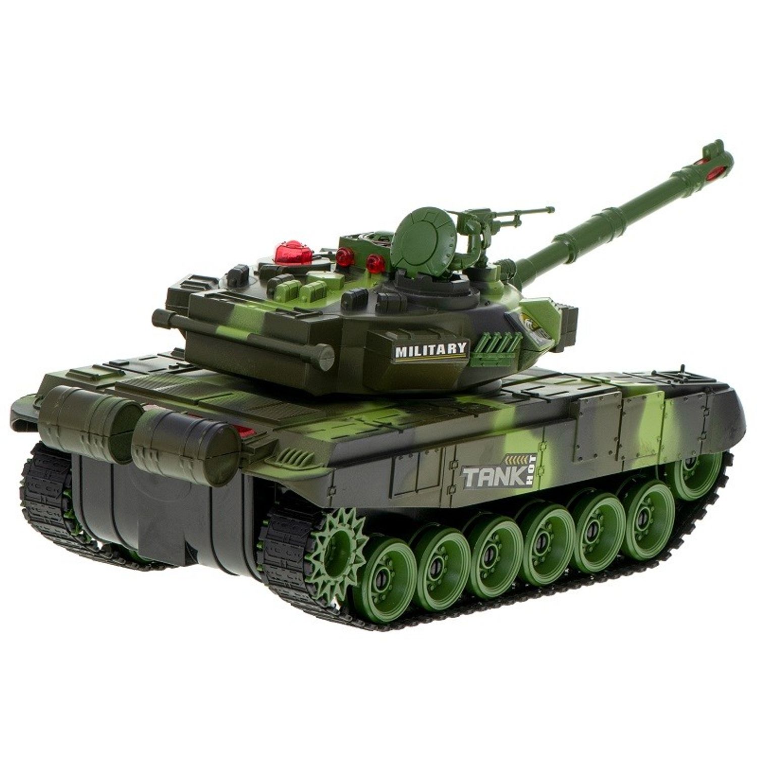 Tanc militar de lupta 9995 cu telecomanda, verde fotografia produsului View 2 L