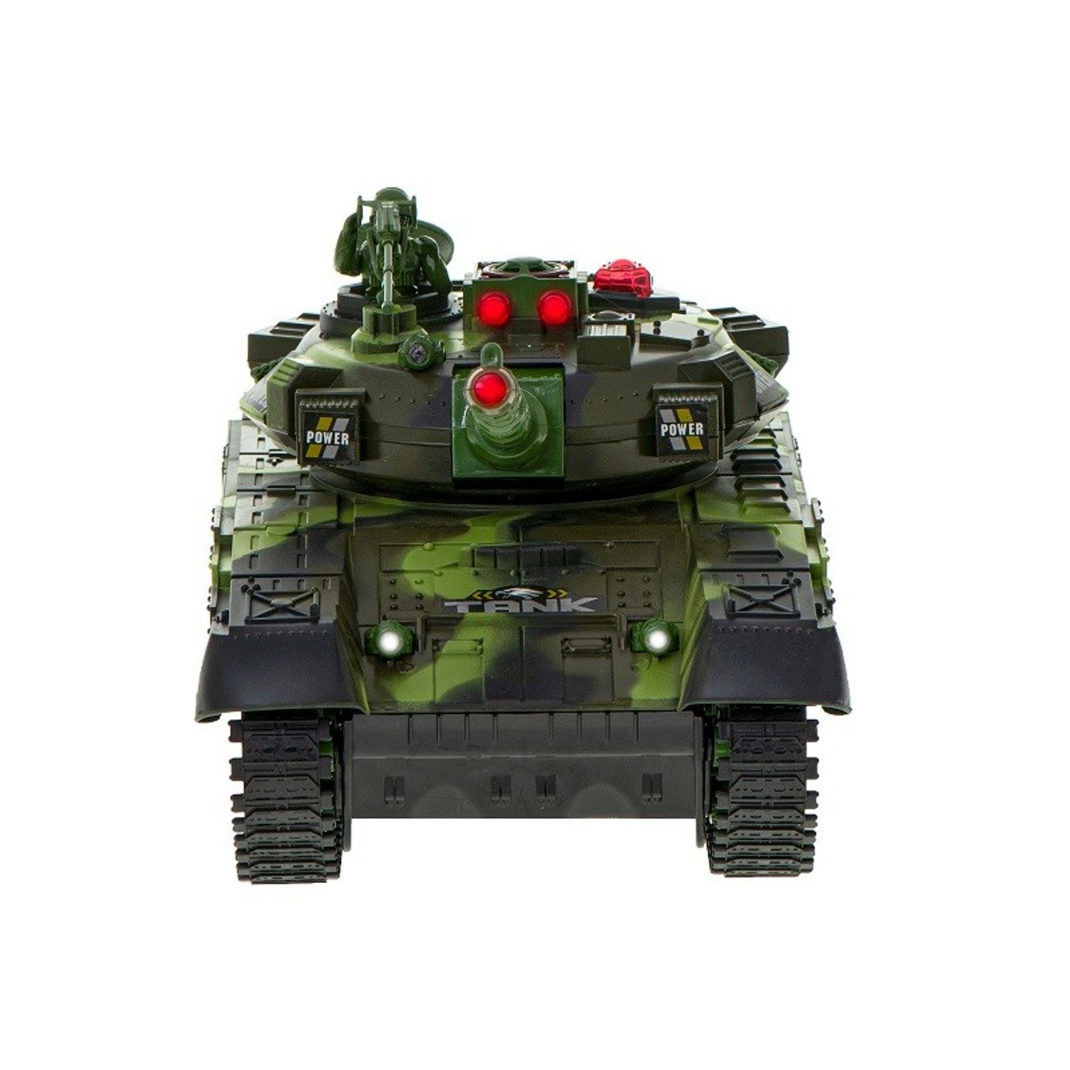 Tanc militar de lupta 9995 cu telecomanda, verde fotografia produsului View 3 L