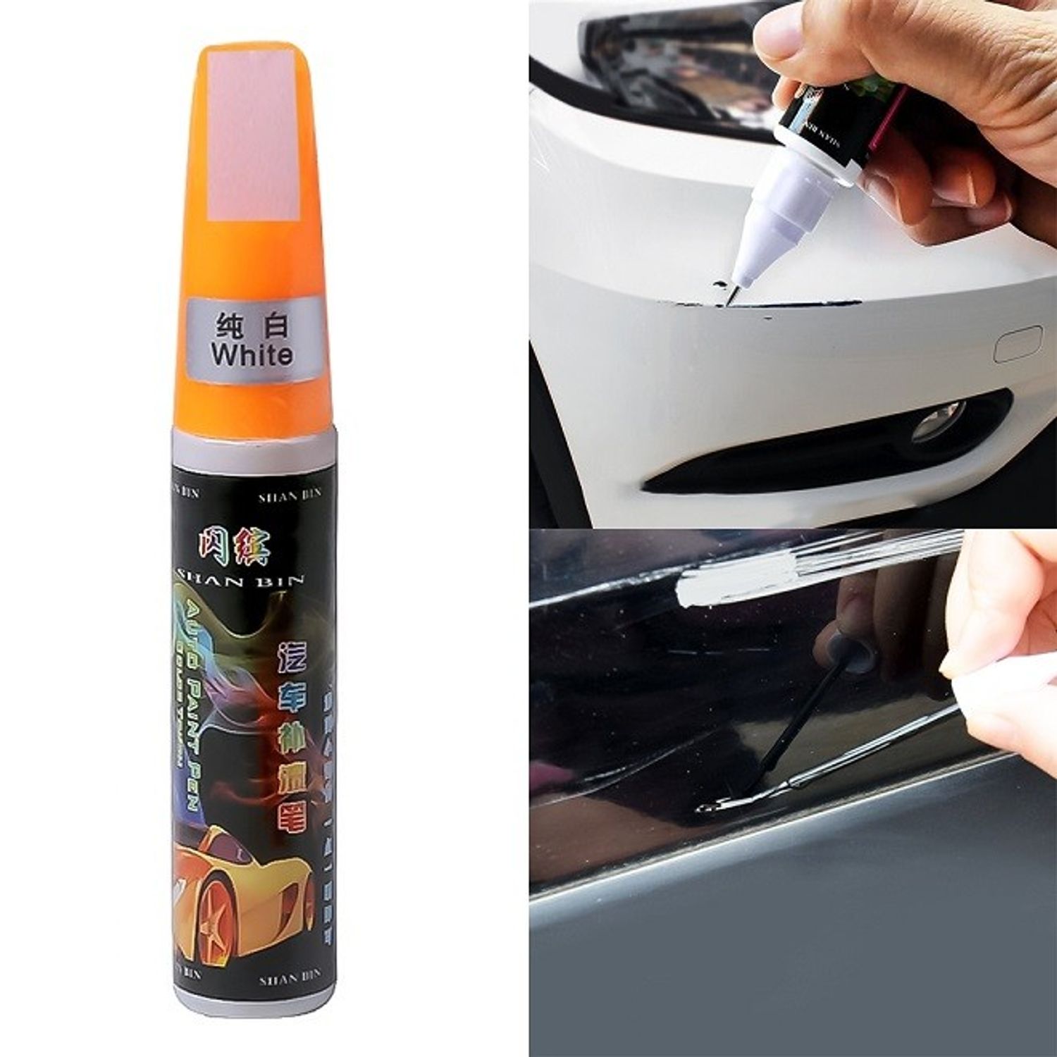 Corector reparator pentru vopsea auto/moto, alb fotografia produsului View 2 L