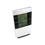 Statie meteo cu ceas si ecran LCD, alb fotografia produsului View 2 S