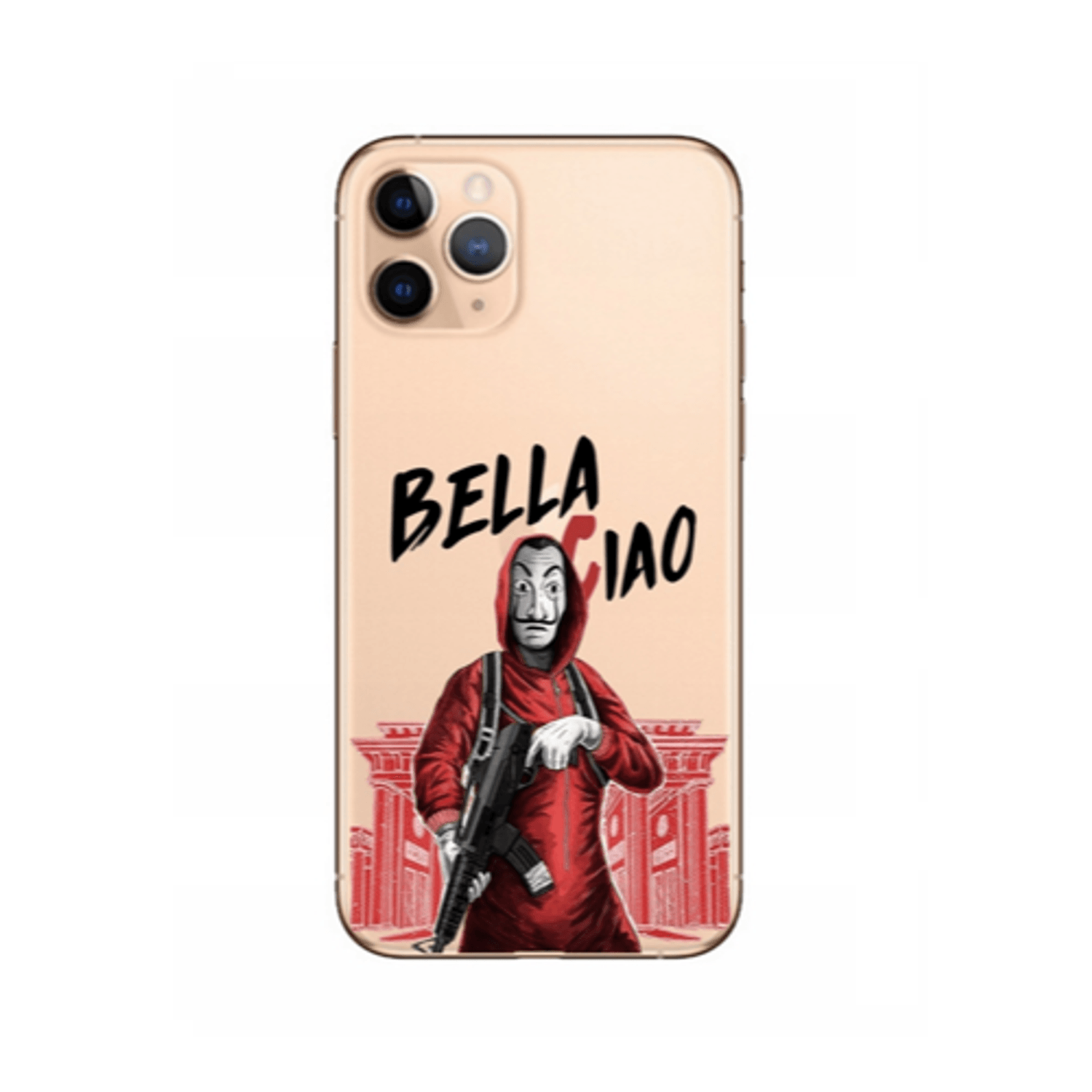 Husa de protectie din silicon, model Bella Ciao, iPhone 11 Pro fotografia produsului
