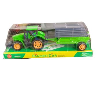 Tractor farmer car
