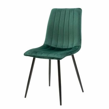 Scaun s-156, catifea, verde
