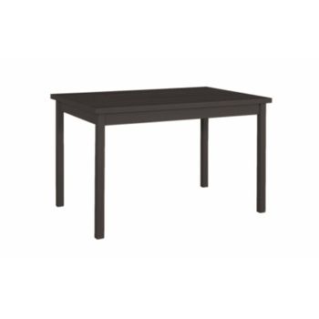 Masa living Max3 W, wenge, fixa 120x78x80 cm, lemn masiv de fag/pal