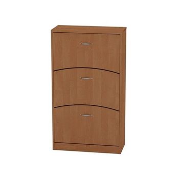 Pantofar 3b pal, 3 usi, 70x32x124cm, cires