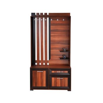 Cuier ramona, 100x35x203cm, havanna/wenge
