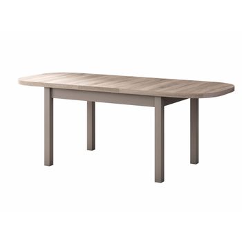 Masa living extensibila venus1 s, sonoma, 160/200 cm, lemn masiv de fag/pal