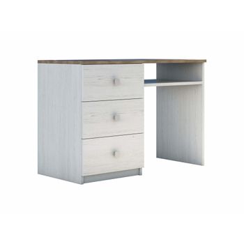 Birou rares, culoare ulm/stejar, 115 cm