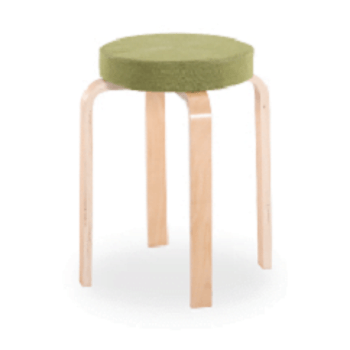 Taburet verde 4v