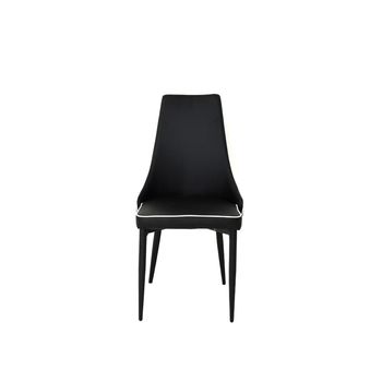 Scaun bucătărie s-48 negru