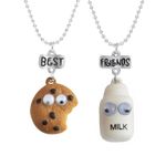 Set 2 lănțișoare milk&cookie fotografia produsului