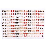 Set 100 de cercei din plastic Oem fotografia produsului