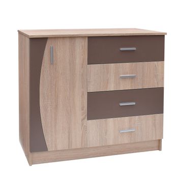 Comoda kf5, 101x44x90cm, sonoma