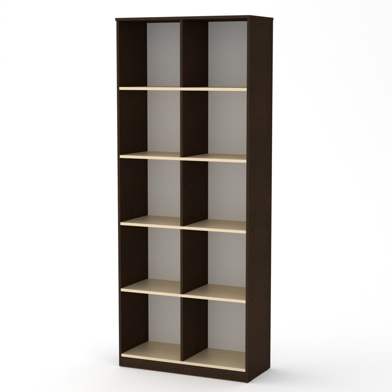 Dulap KSC 2, Marcel Prod, 84x36x206cm, Wenge/Mesteacan fotografia produsului