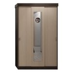 Dressing BASIA, 130x50x202cm, Wenge fotografia produsului
