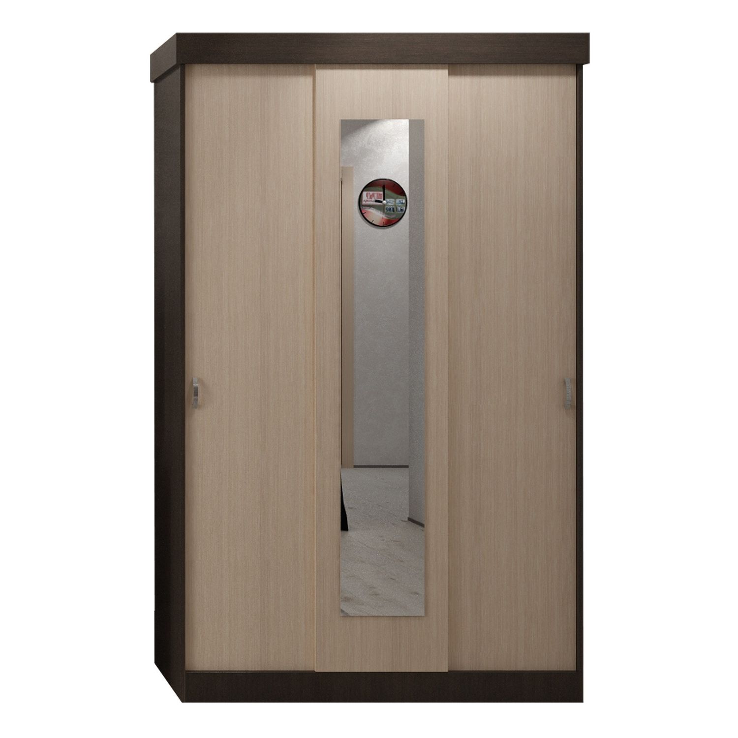 Dressing BASIA, 130x50x202cm, Wenge fotografia produsului