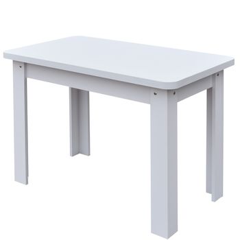 Masa de bucatarie marcelprod, kc6, 100x60x77cm, alb