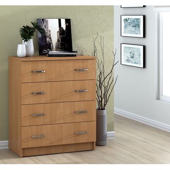 Comoda 4 sertare, 4b, 72x39x85cm, cires