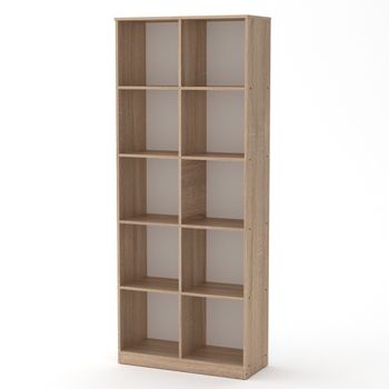 Dulap ksc 2, marcel prod, 84x36x206cm, sonoma