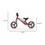 Lionelo - Bicicleta fara pedale Bart, 12 , Bubblegum fotografia produsului View 2 S