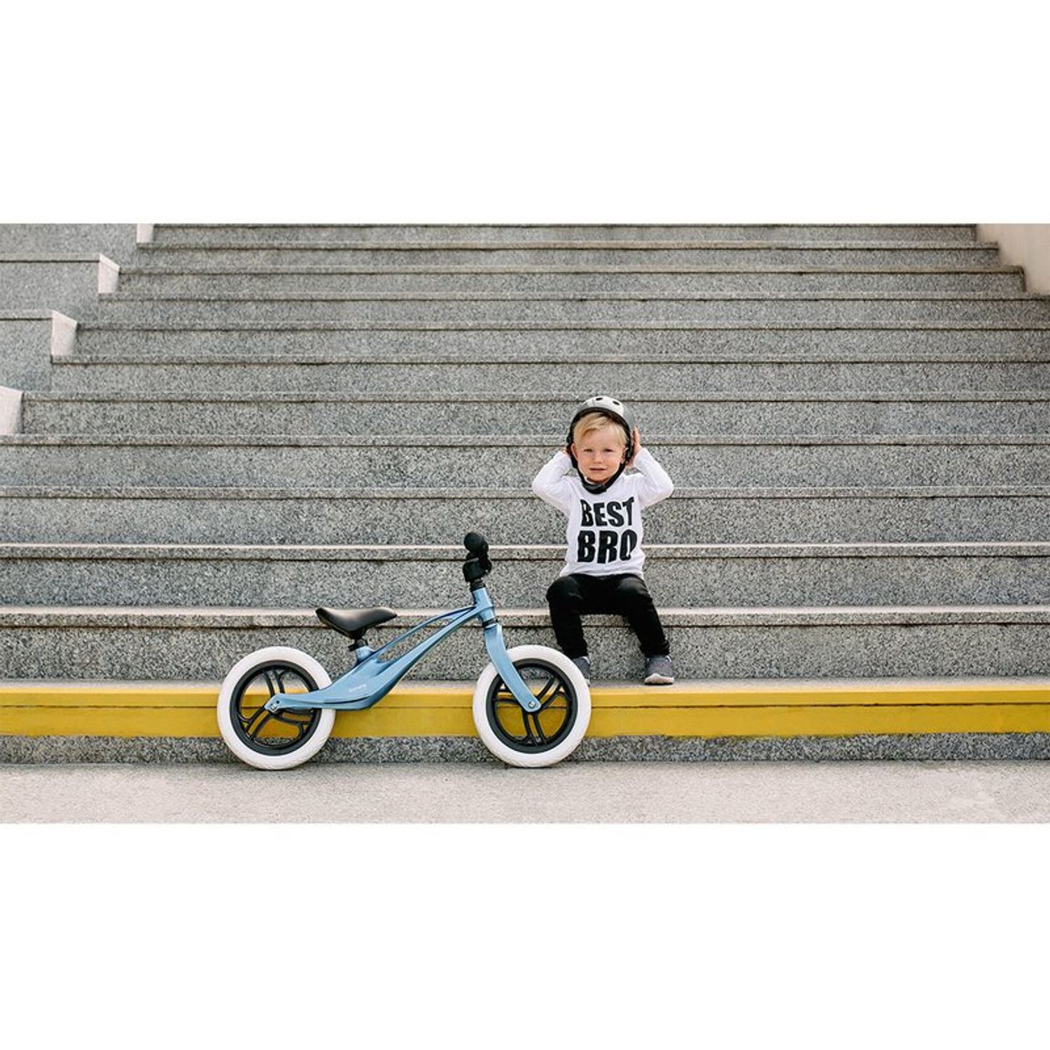 Lionelo - Bicicleta fara pedale Bart, 12 , Sky Blue fotografia produsului View 10 L