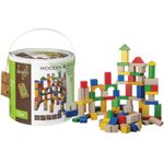 Joueco - Piese multicolore educative, 100 bucati fotografia produsului