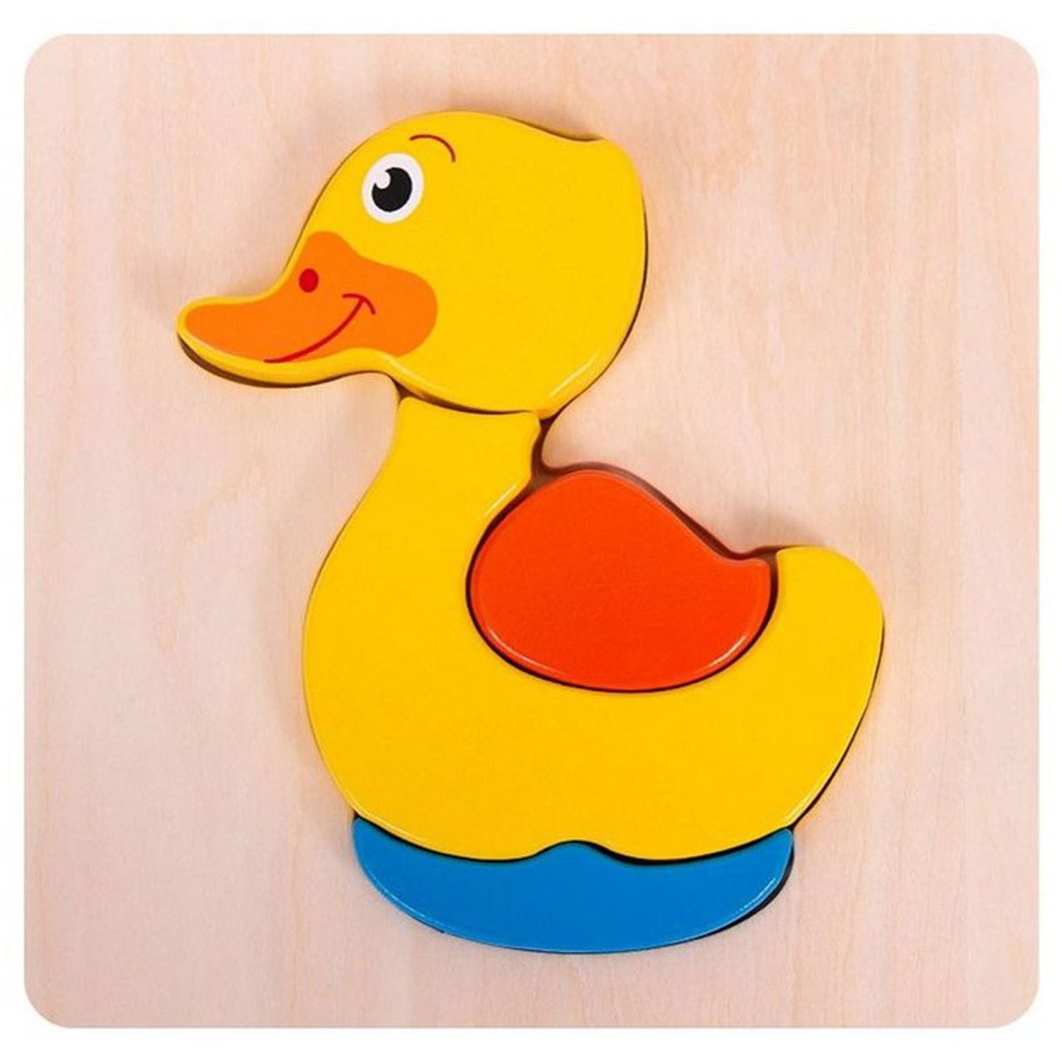 Joueco - Puzzle din lemn Ratusca fotografia produsului