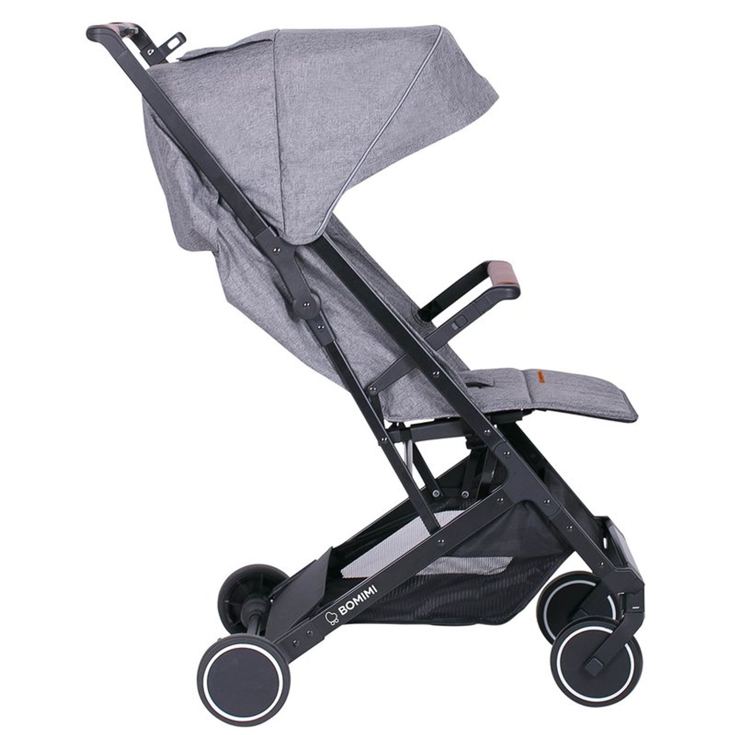 Bomimi - Carucior sport Popy, Gri fotografia produsului View 3 L