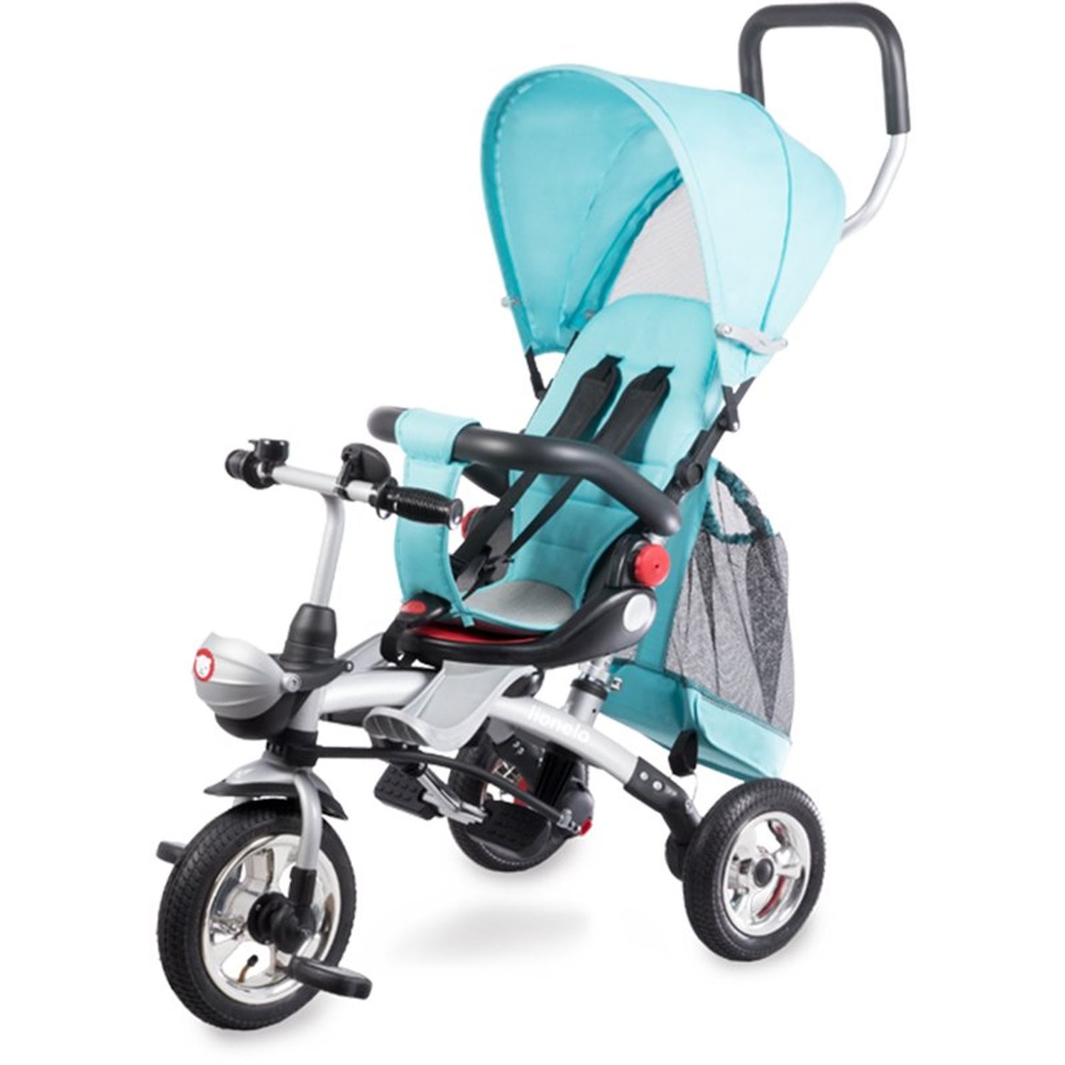 Lionelo - Tricicleta multifunctionala Tim Plus, Blue fotografia produsului View 4 L